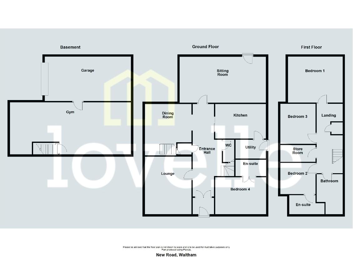 4 bedroom detached house for sale - floorplan