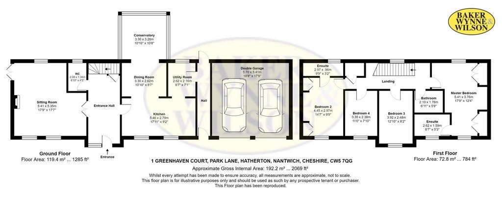 4 bedroom detached house for sale - floorplan