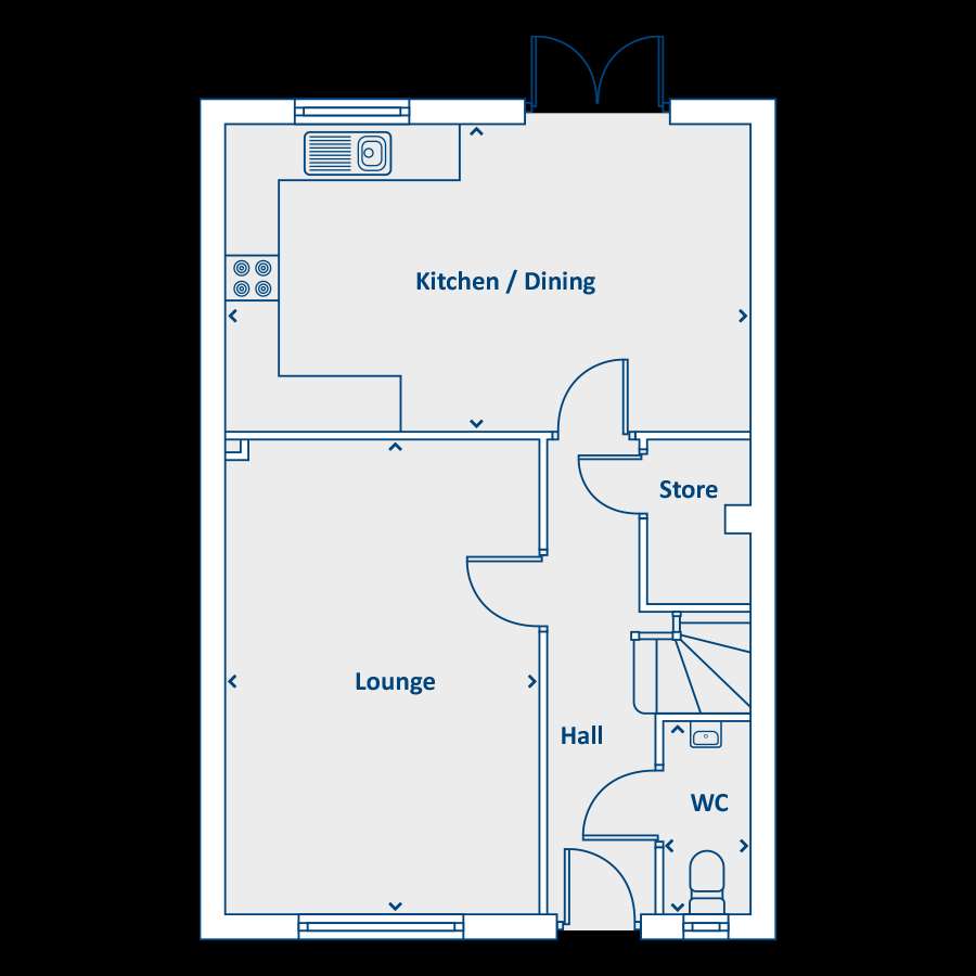 4 bedroom detached house for sale - floorplan