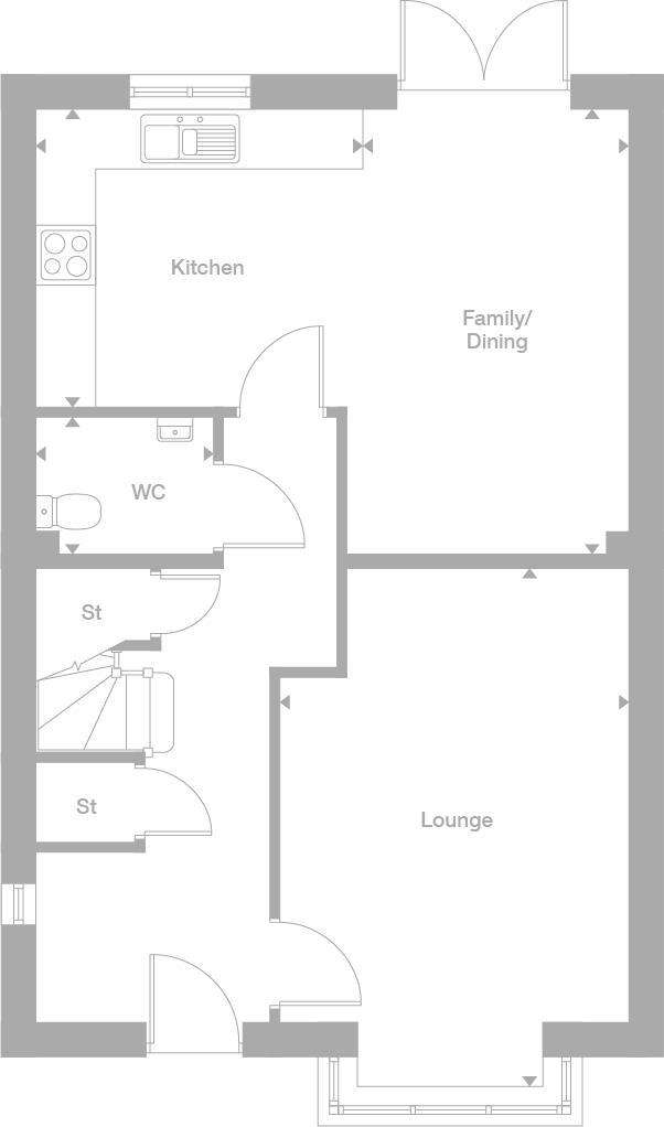 4 bedroom detached house for sale - floorplan