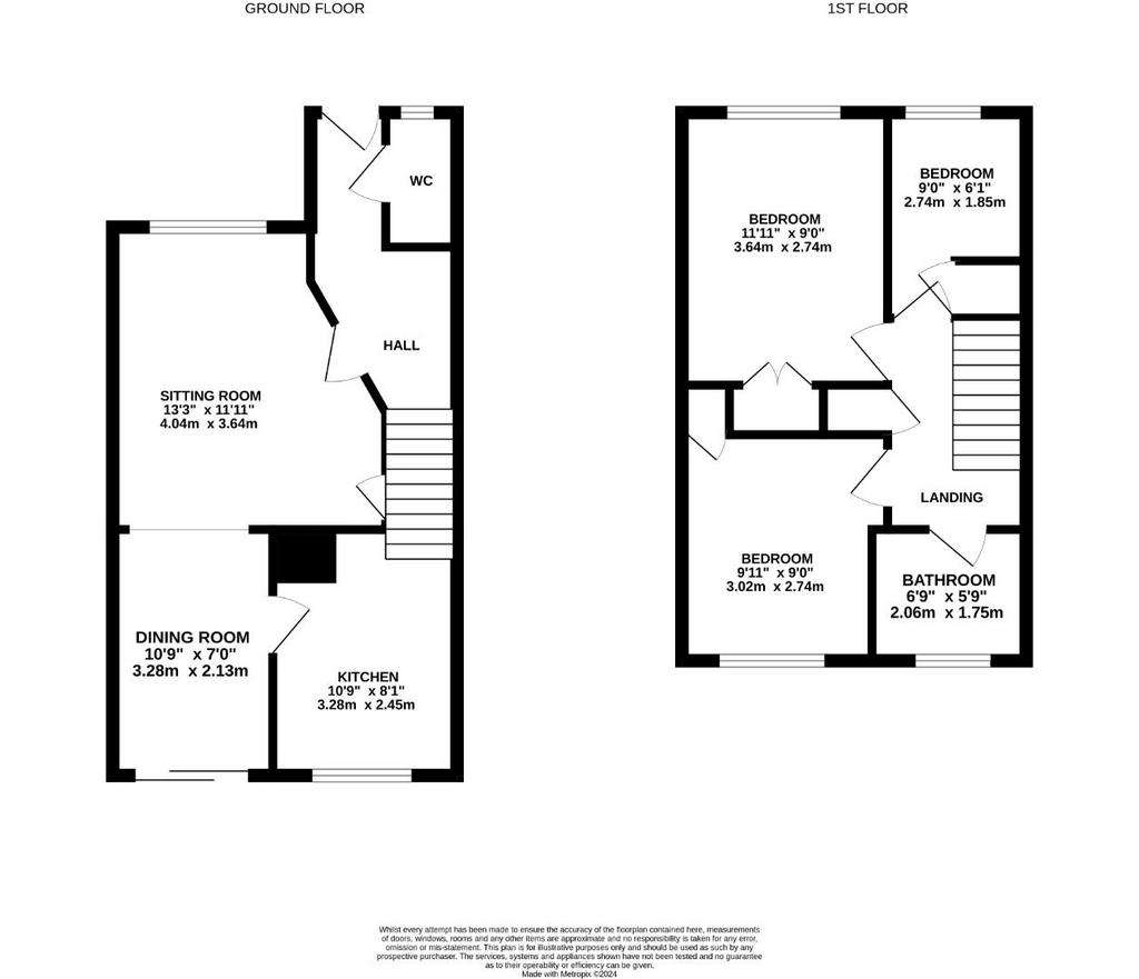 3 bedroom link-detached house for sale - floorplan