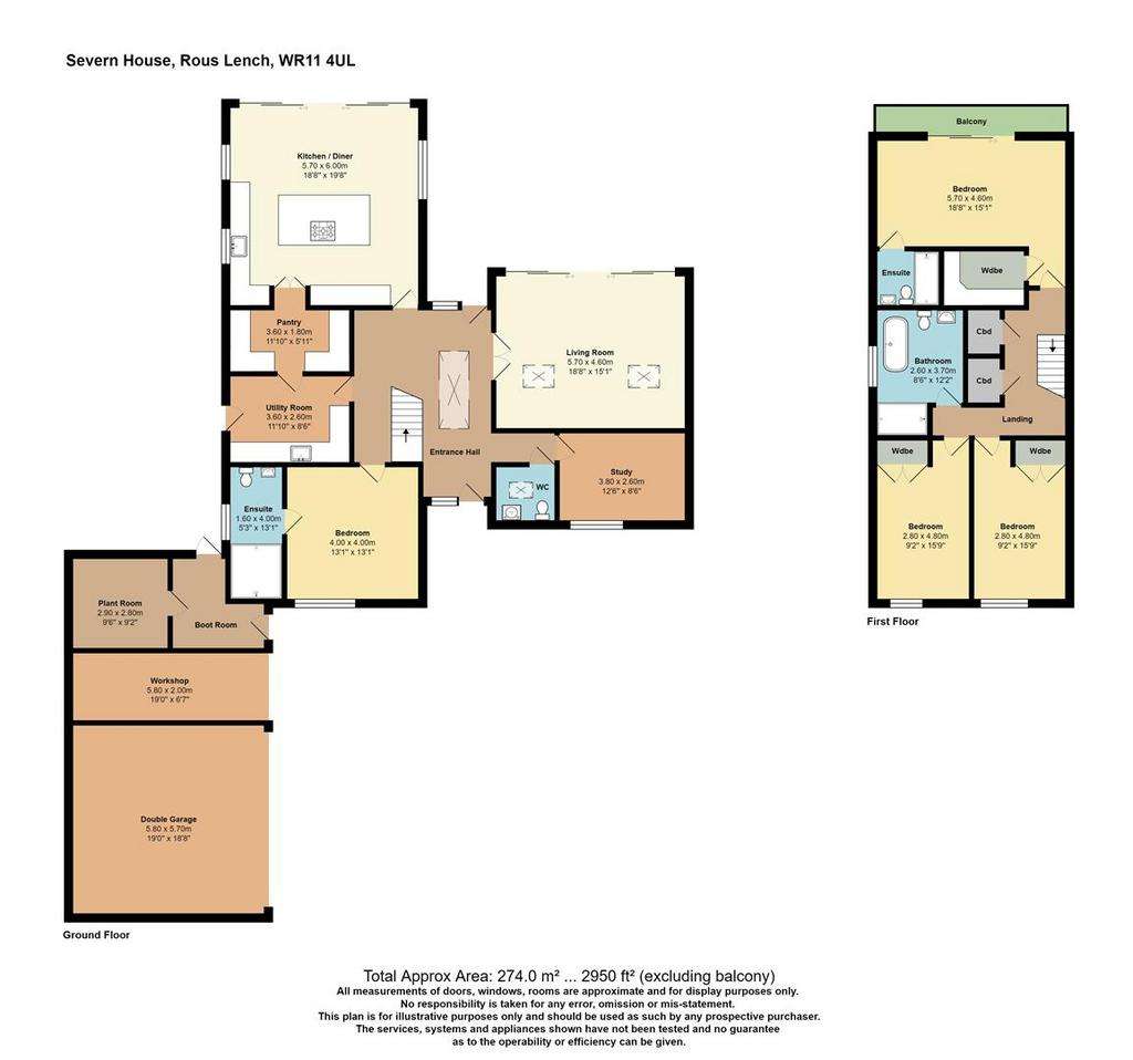 4 bedroom detached house for sale - floorplan