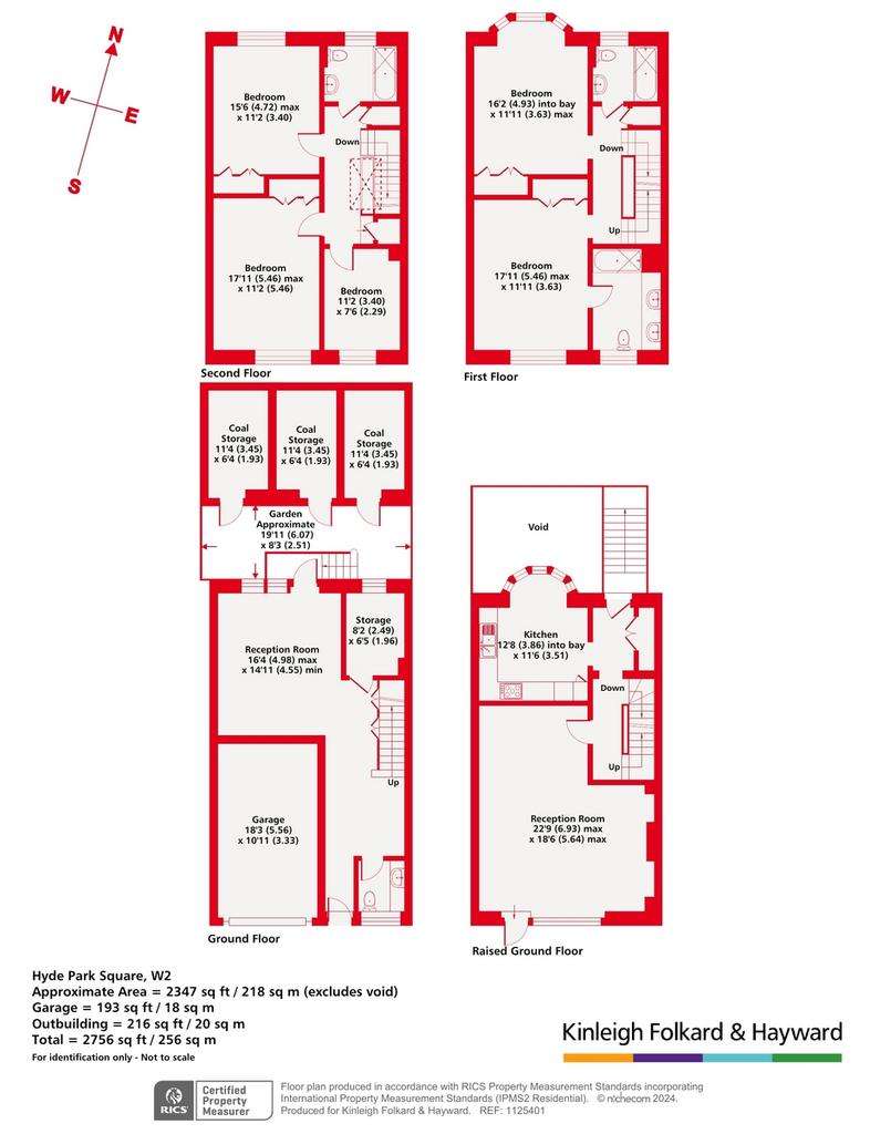 4 bedroom terraced house for sale - floorplan