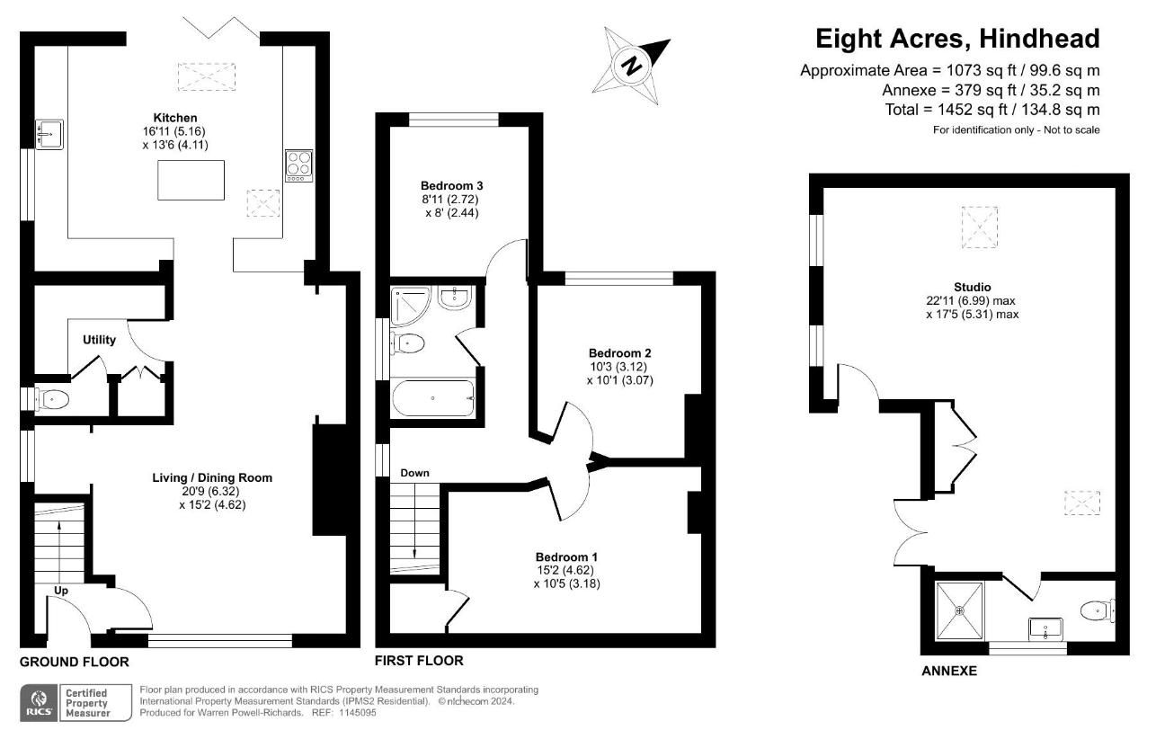 3 bedroom detached house for sale - floorplan