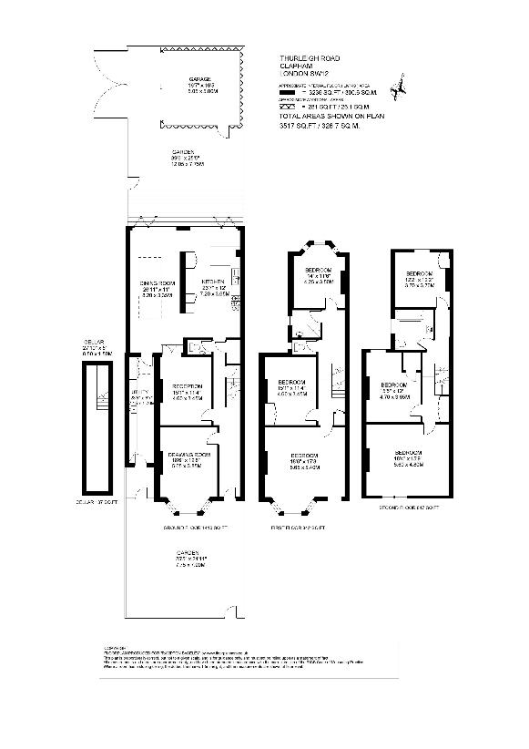 6 bedroom property for sale - floorplan