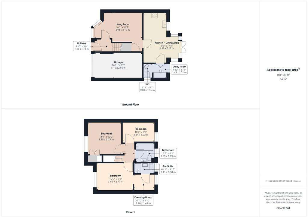 3 bedroom detached house for sale - floorplan