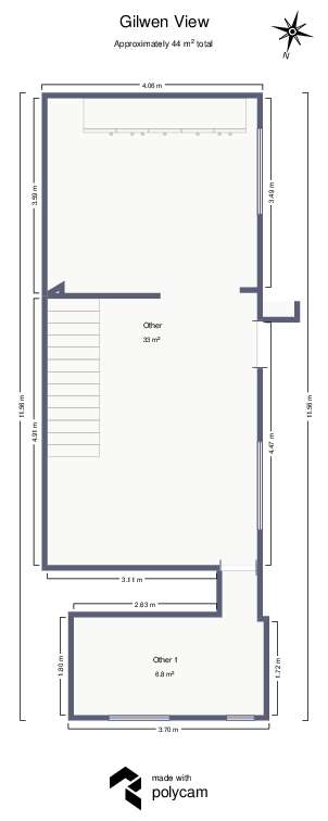 2 bedroom end of terrace house for sale - floorplan