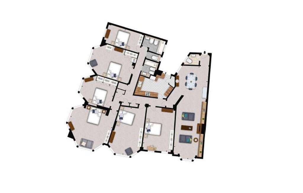 6 bedroom flat to rent - floorplan