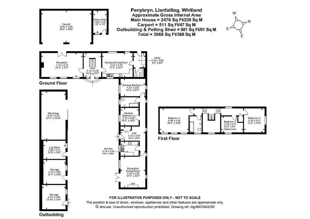 5 bedroom detached house for sale - floorplan