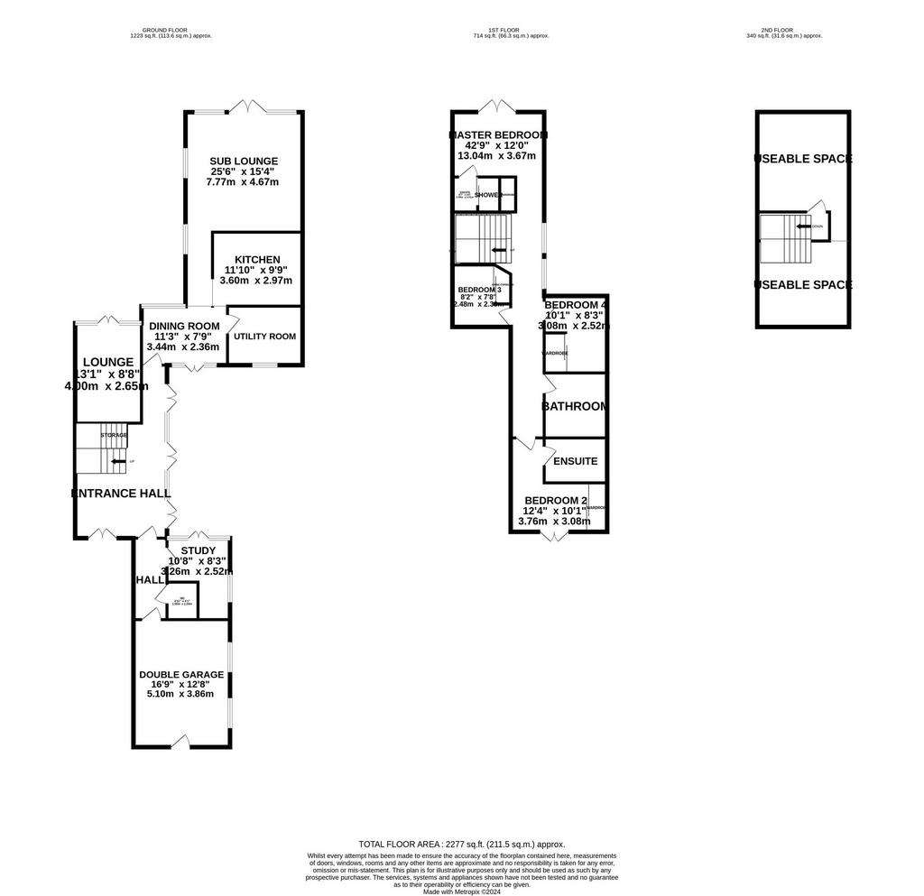 4 bedroom detached house for sale - floorplan