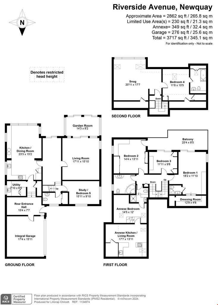 6 bedroom detached house for sale - floorplan