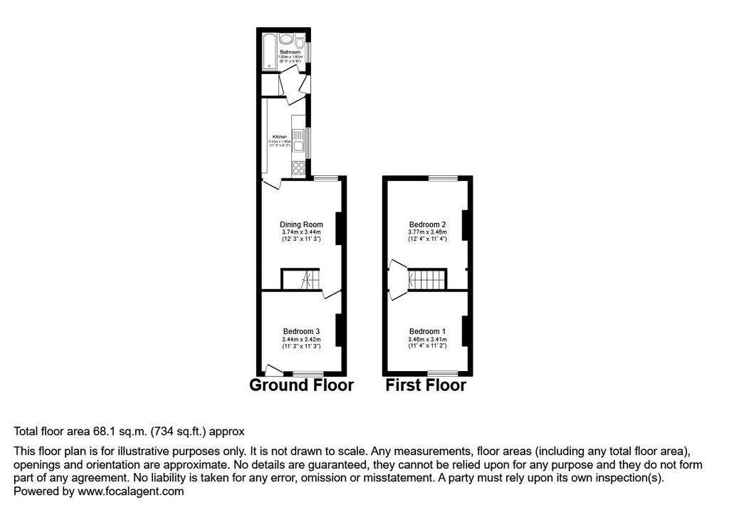 Room to rent - floorplan