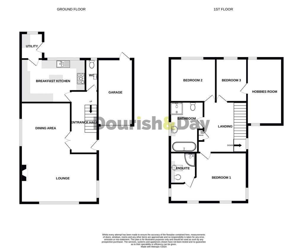 3 bedroom detached house for sale - floorplan