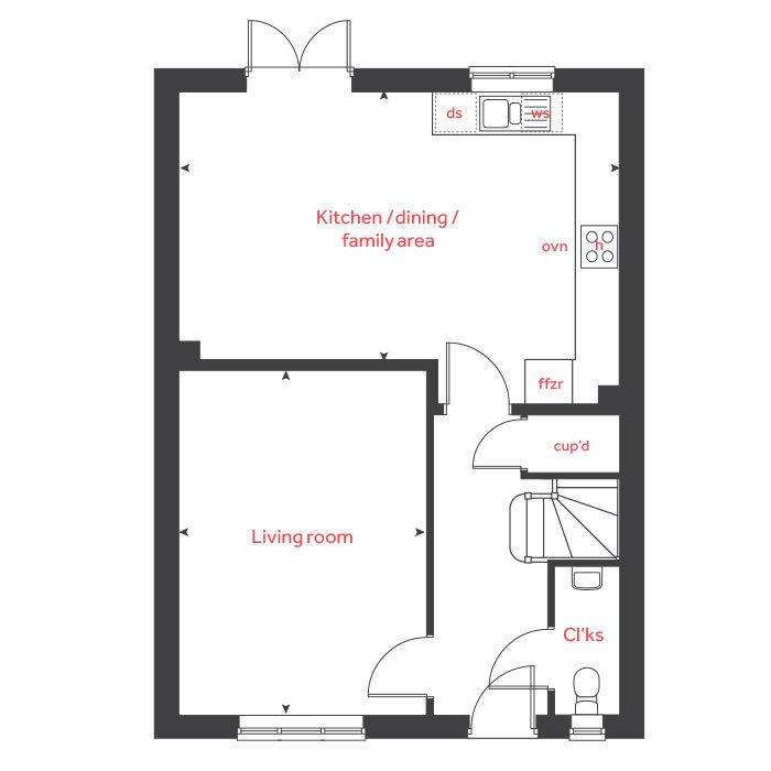 4 bedroom detached house for sale - floorplan