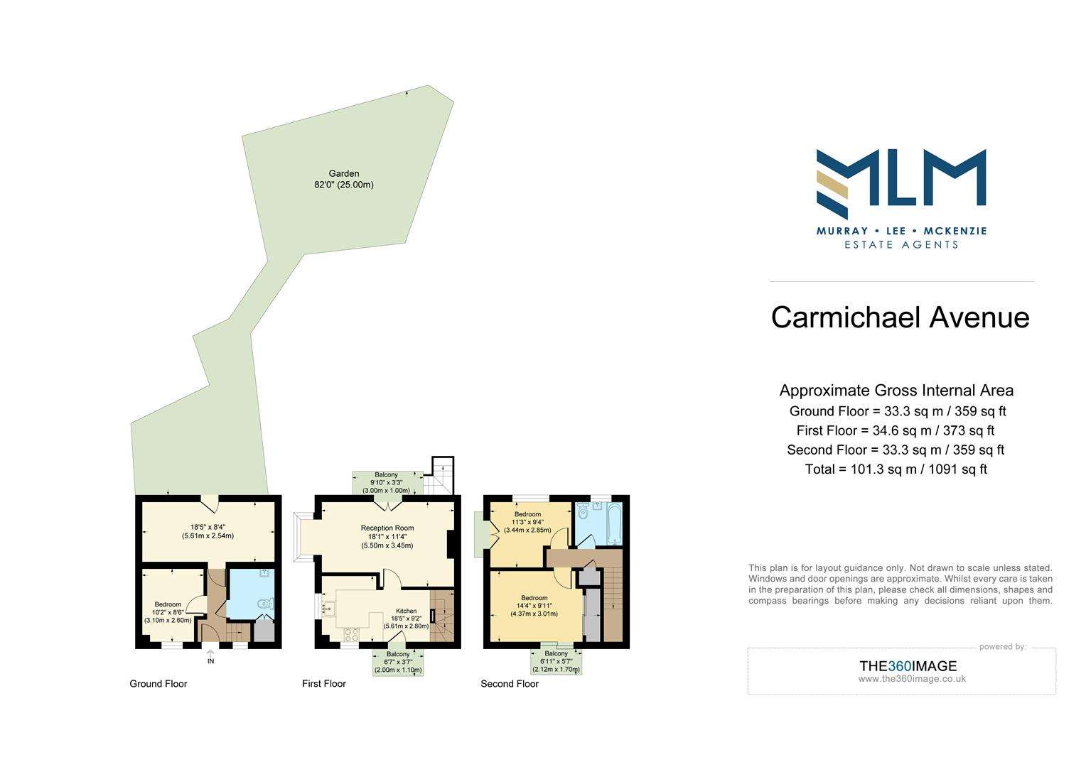 3 bedroom house for sale - floorplan