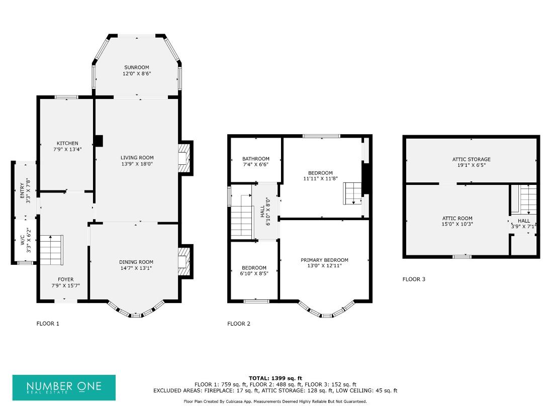 3 bedroom detached house for sale - floorplan