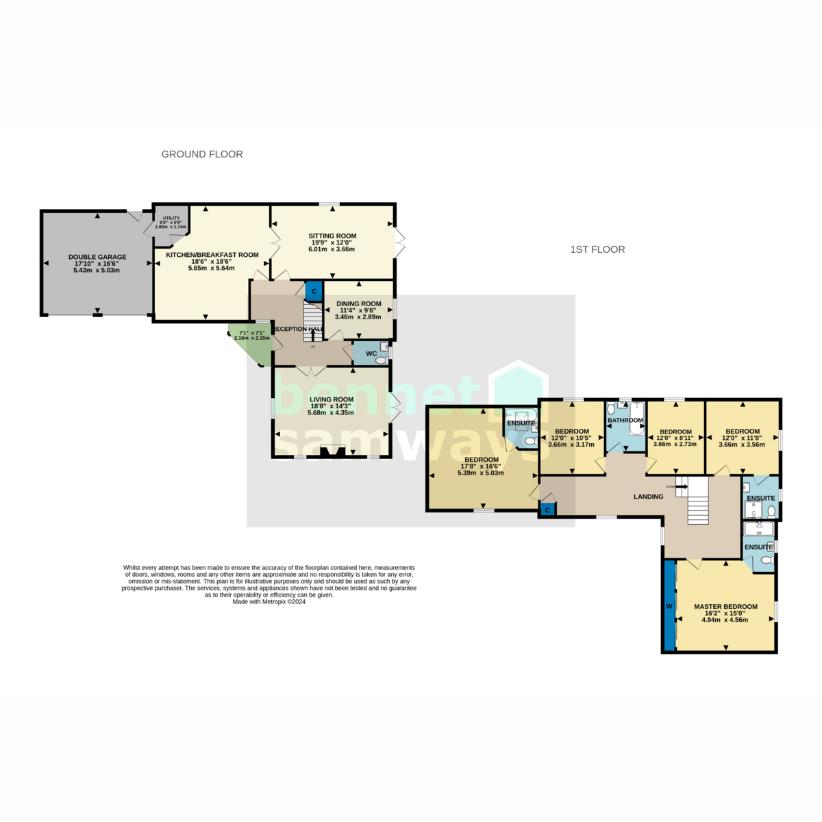 5 bedroom property for sale - floorplan