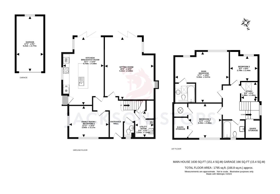 4 bedroom property for sale - floorplan