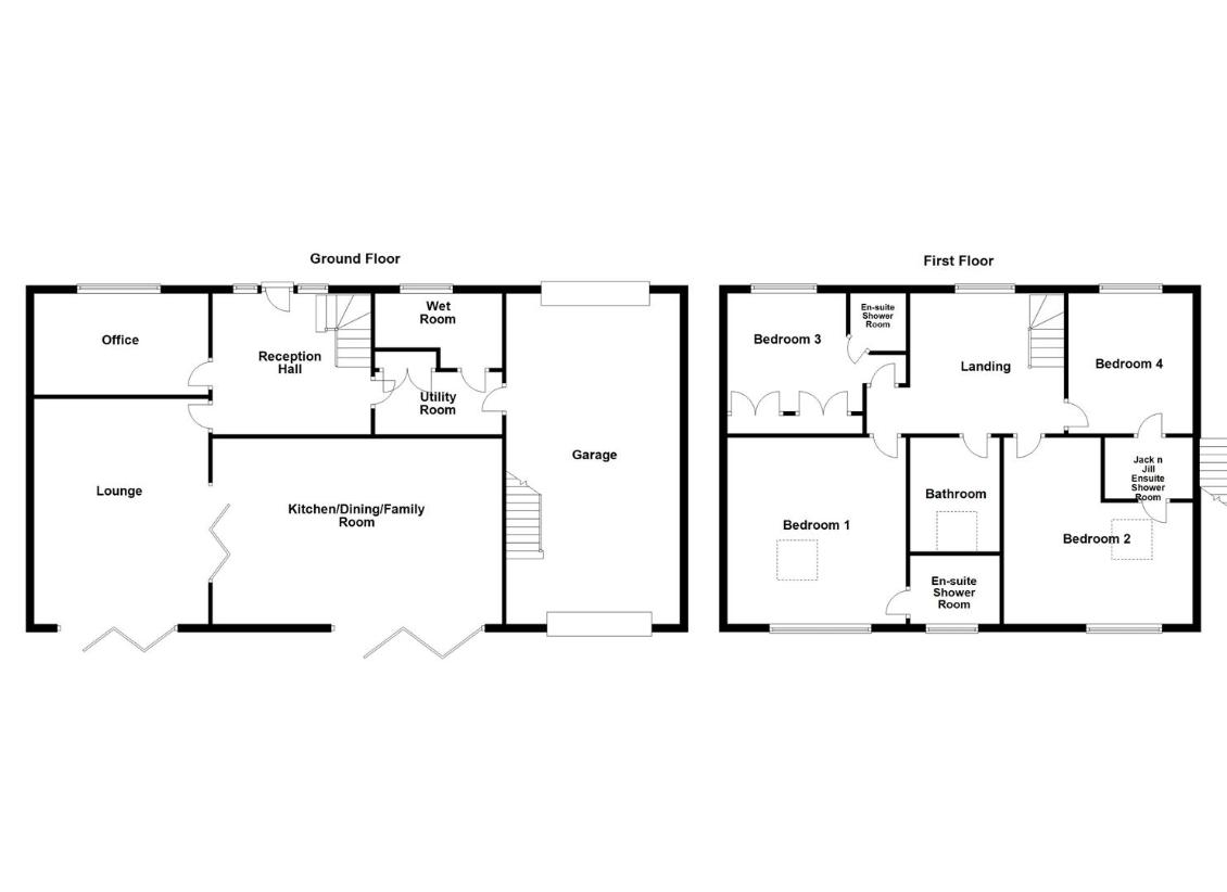 4 bedroom detached house for sale - floorplan