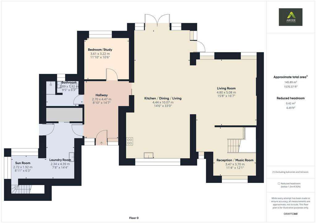 5 bedroom house for sale - floorplan