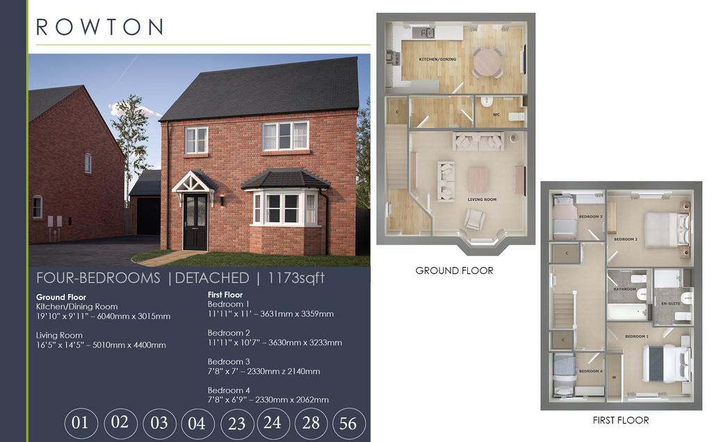 4 bedroom detached house for sale - floorplan