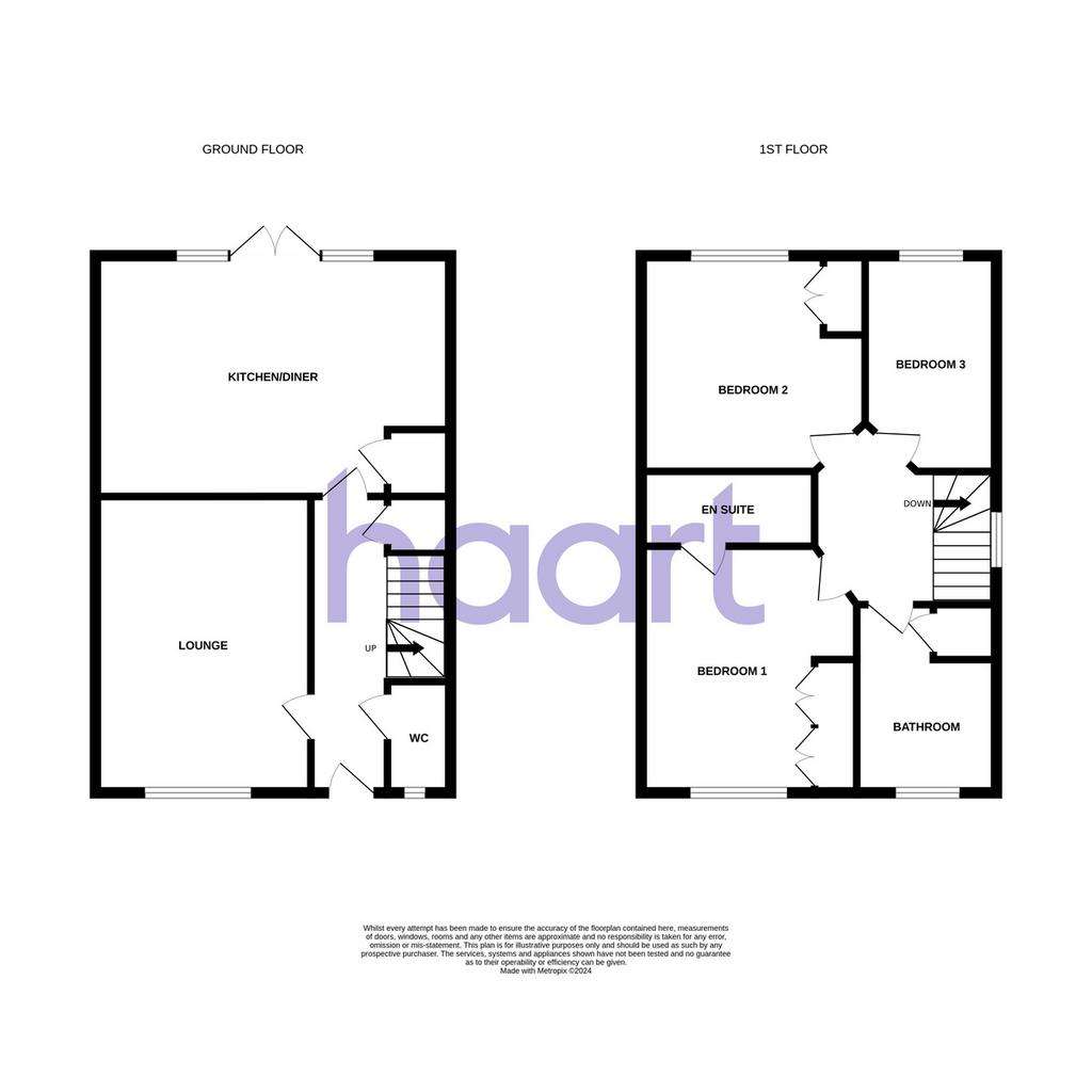 3 bedroom detached house for sale - floorplan