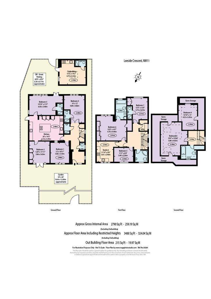 9 bedroom Residential development for sale - floorplan