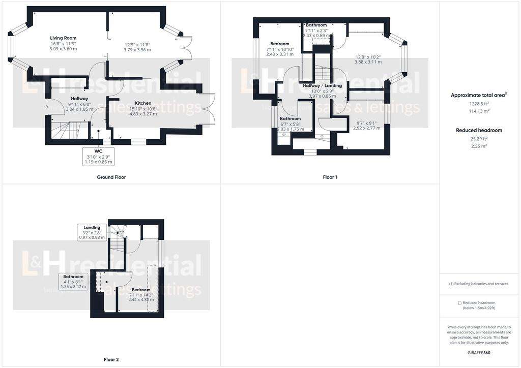 4 bedroom semi-detached house to rent - floorplan