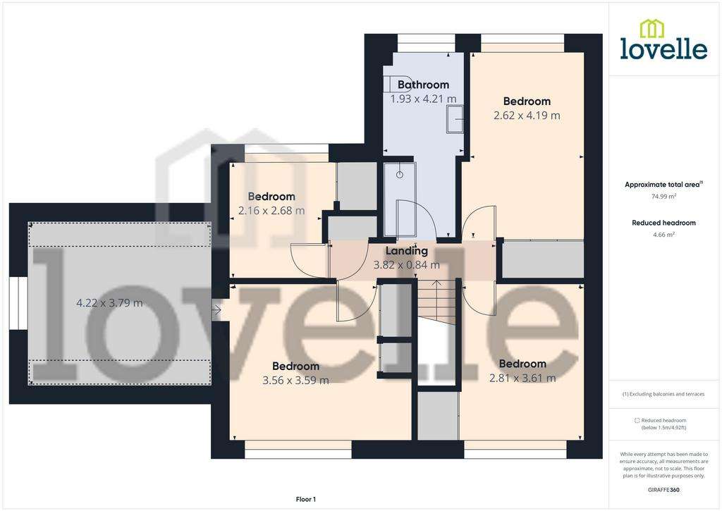 4 bedroom detached house for sale - floorplan