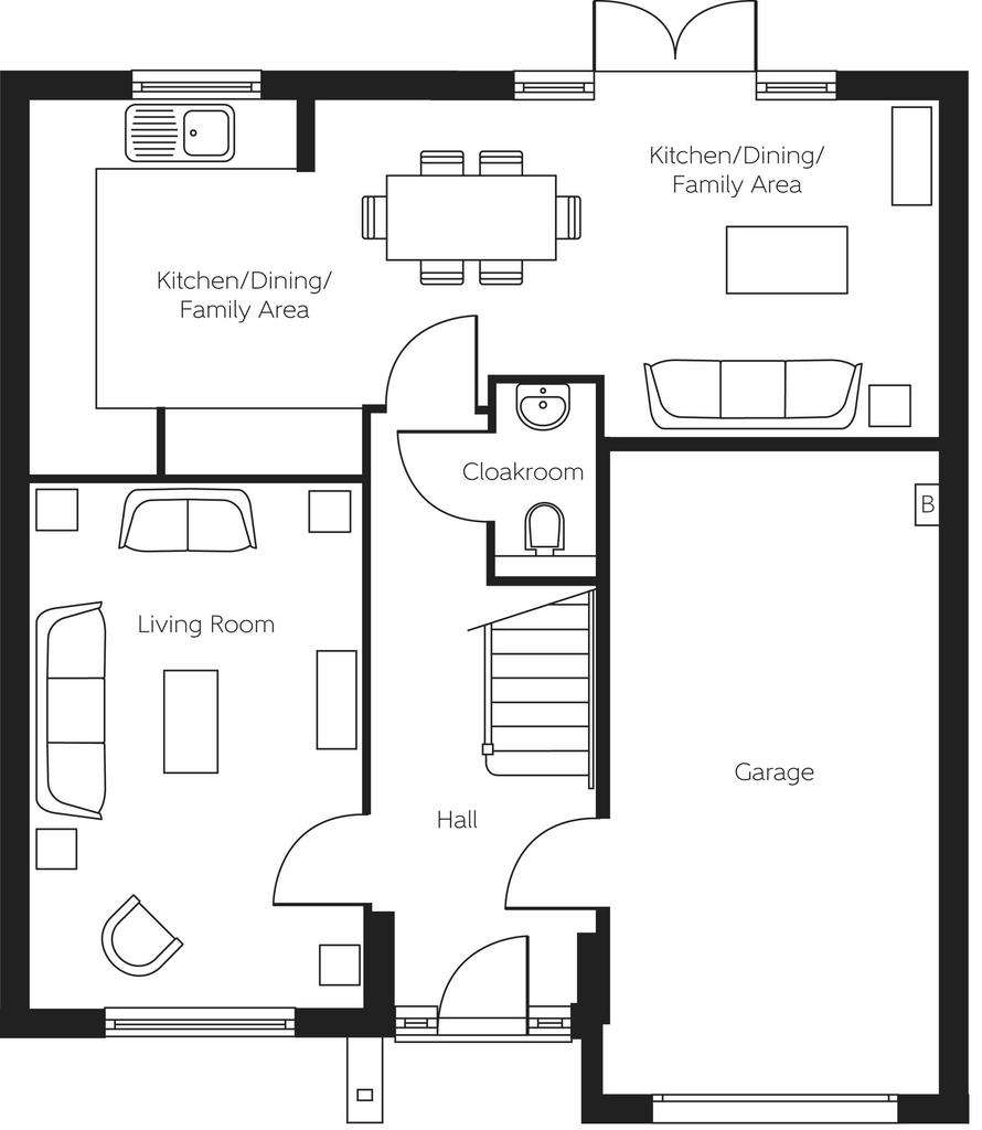 4 bedroom detached house for sale - floorplan