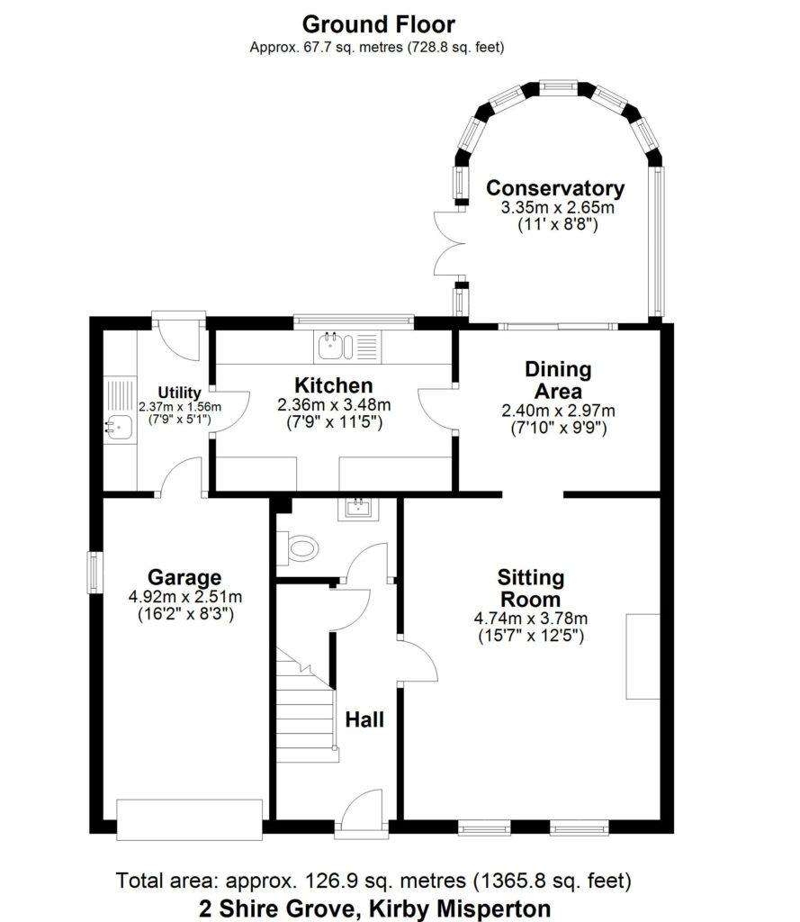 4 bedroom detached house for sale - floorplan