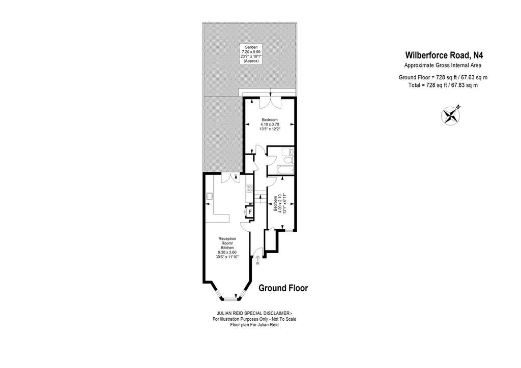 2 bedroom flat for sale - floorplan