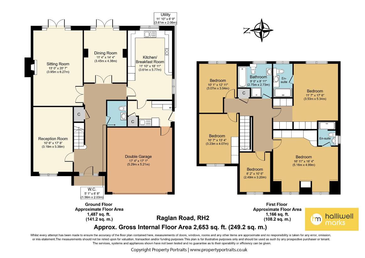 5 bedroom detached house for sale - floorplan