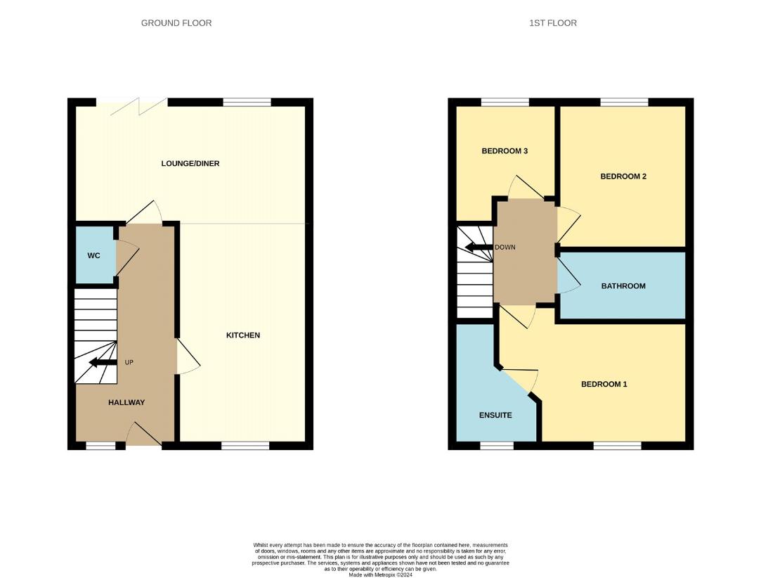 3 bedroom property for sale - floorplan