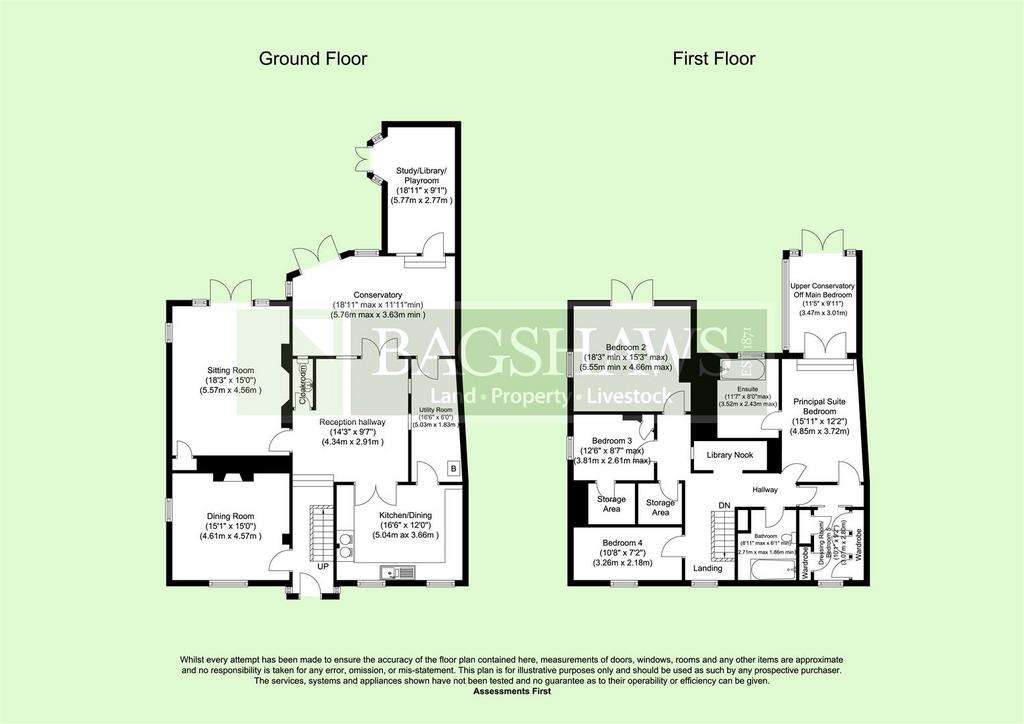 5 bedroom detached house for sale - floorplan