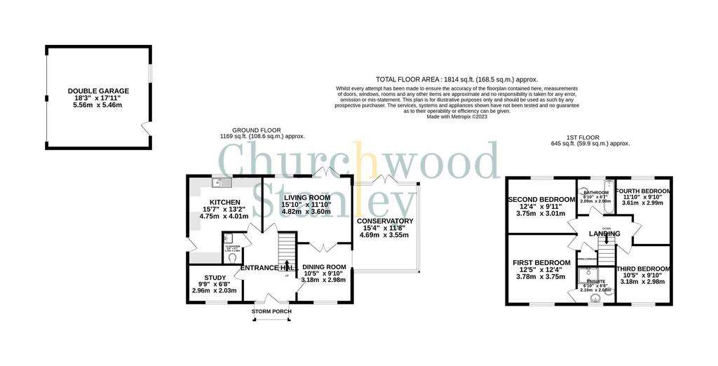 4 bedroom detached house for sale - floorplan