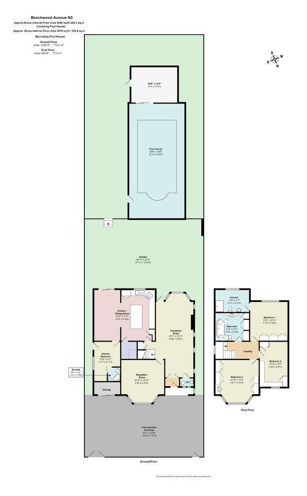 4 bedroom detached house for sale - floorplan