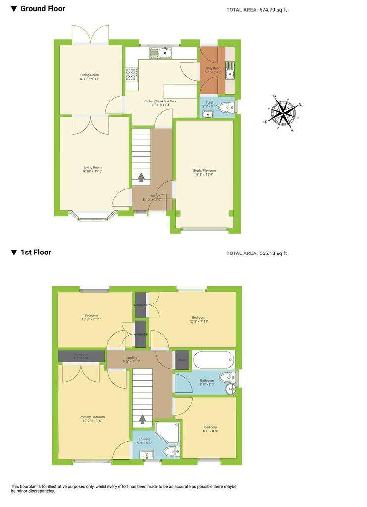 4 bedroom detached house for sale - floorplan