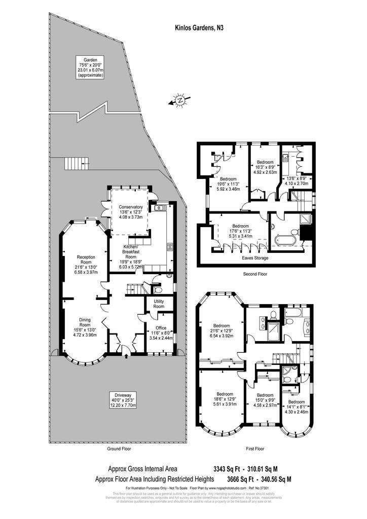 7 bedroom detached house to rent - floorplan