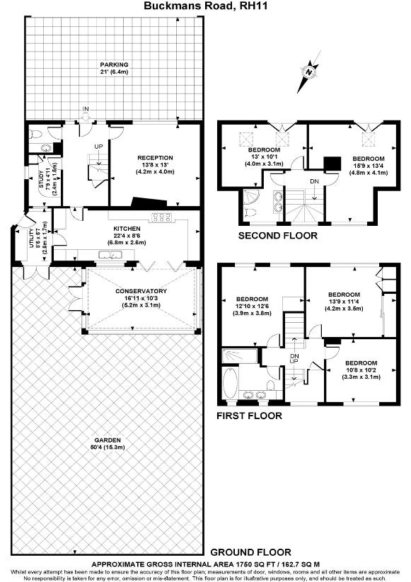 5 bedroom property for sale - floorplan