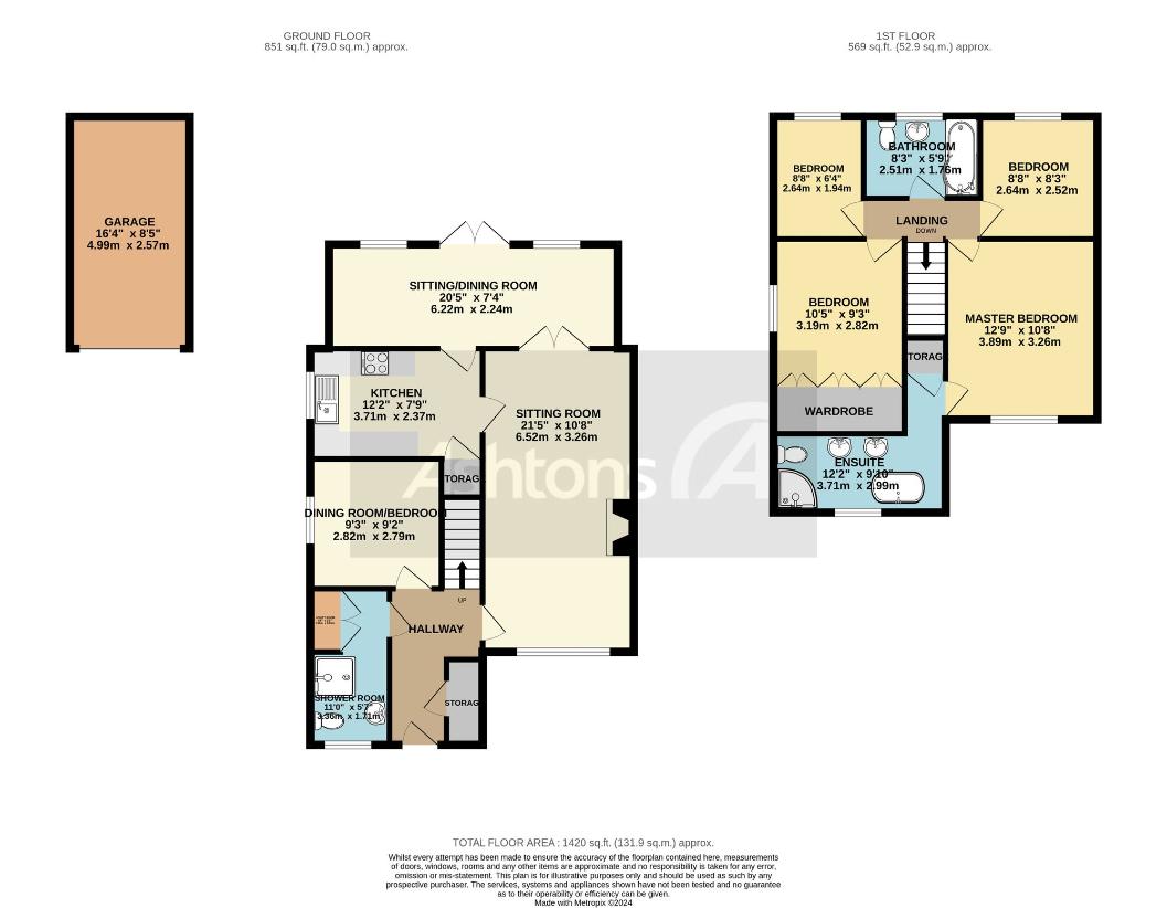 4 bedroom detached house for sale - floorplan