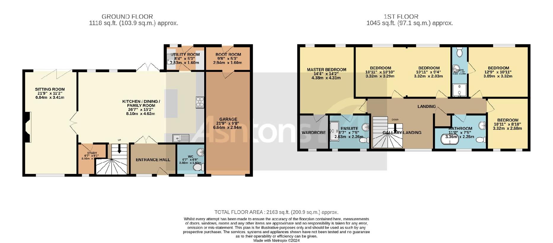 5 bedroom detached house for sale - floorplan