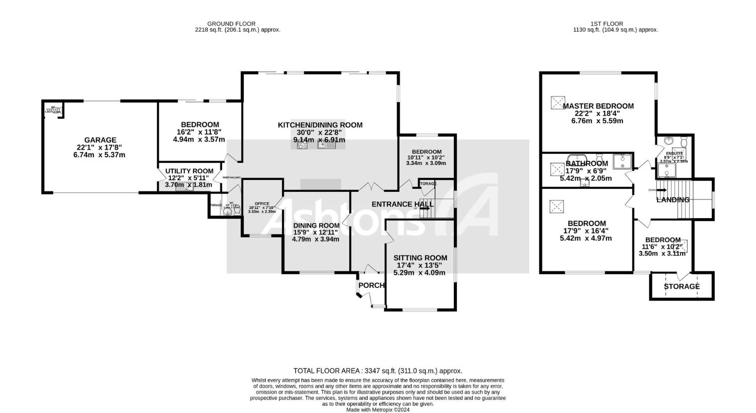 5 bedroom detached house for sale - floorplan