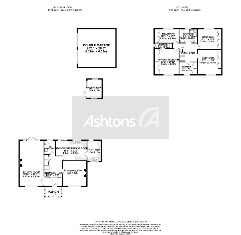 5 bedroom detached house for sale - floorplan