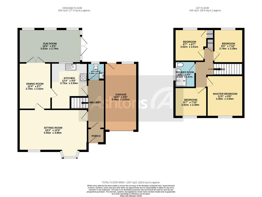 4 bedroom detached house for sale - floorplan