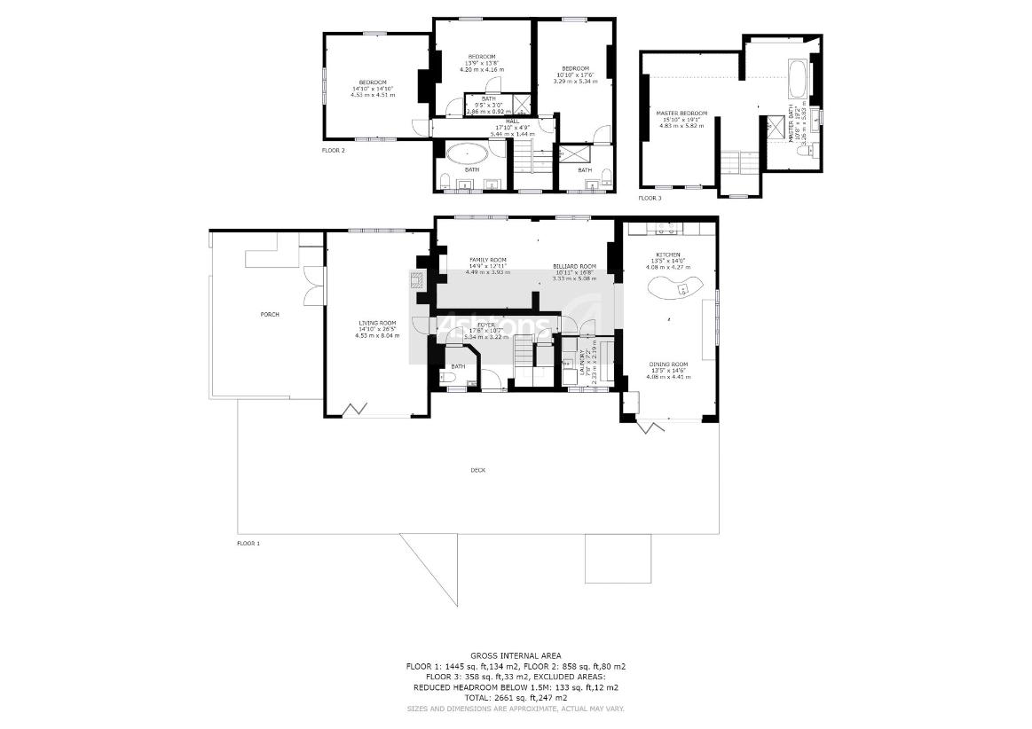 farm for sale - floorplan