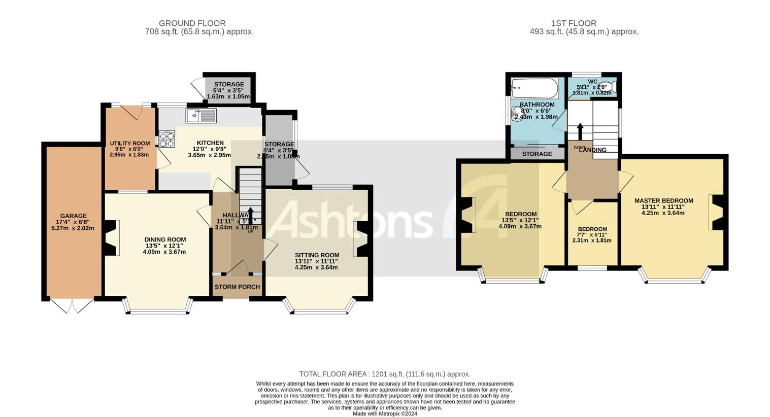 3 bedroom detached house for sale - floorplan