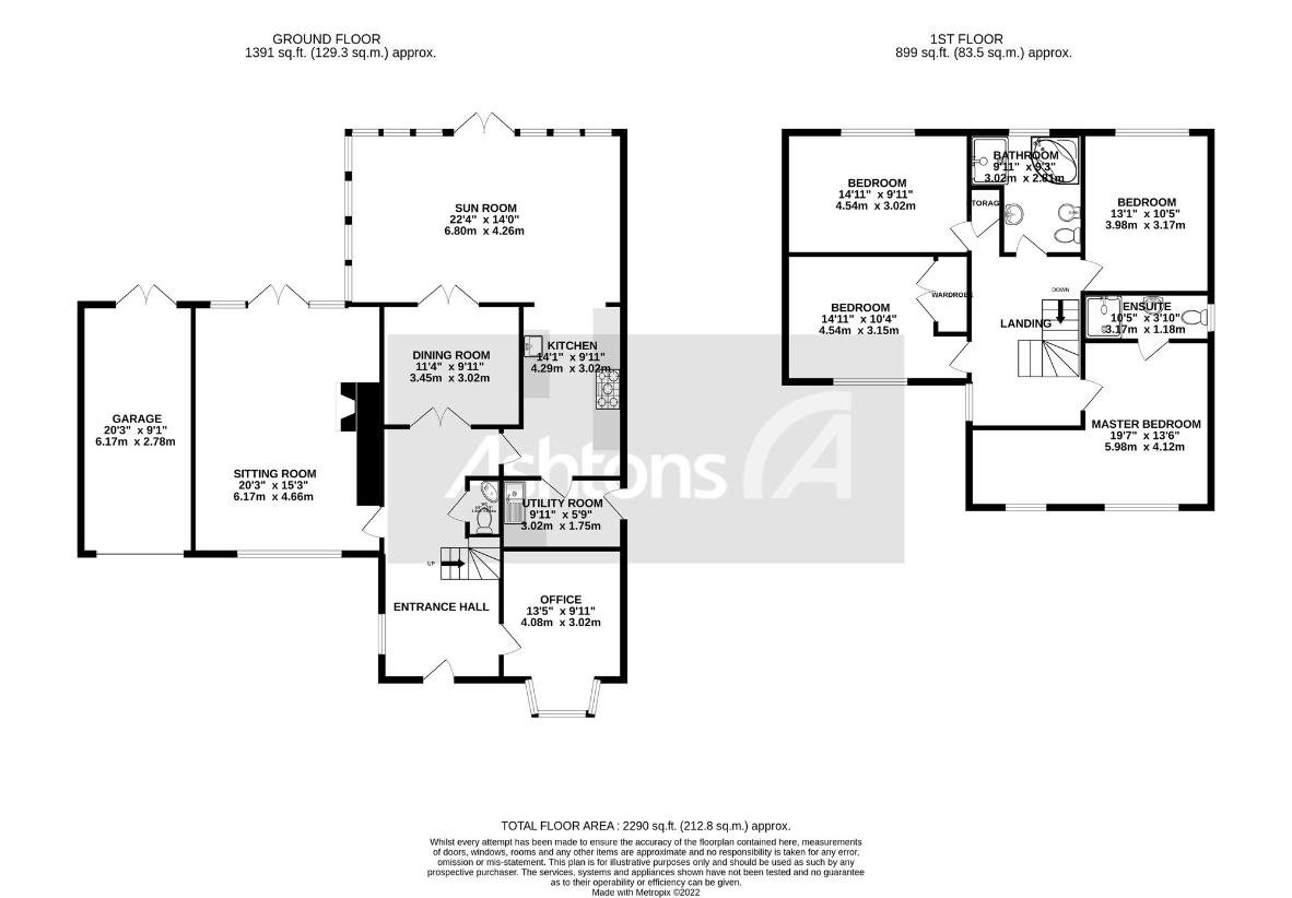 4 bedroom detached house for sale - floorplan