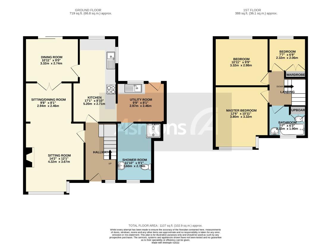 3 bedroom detached house for sale - floorplan