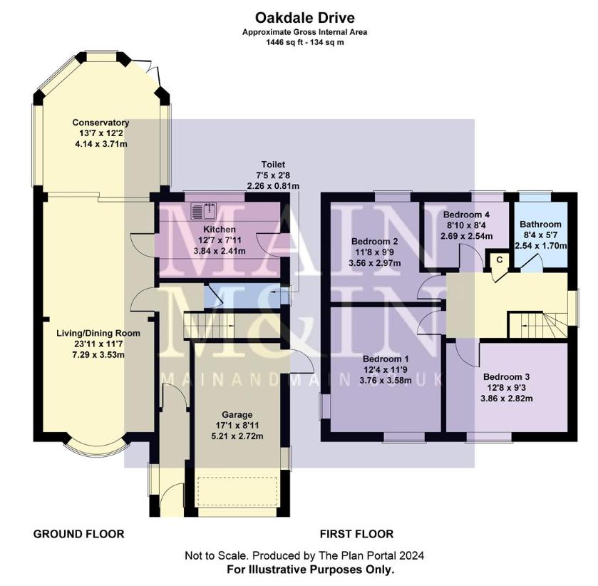 4 bedroom detached house for sale - floorplan